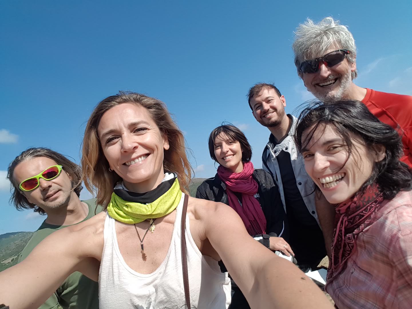 Selfie gruppo Corsica