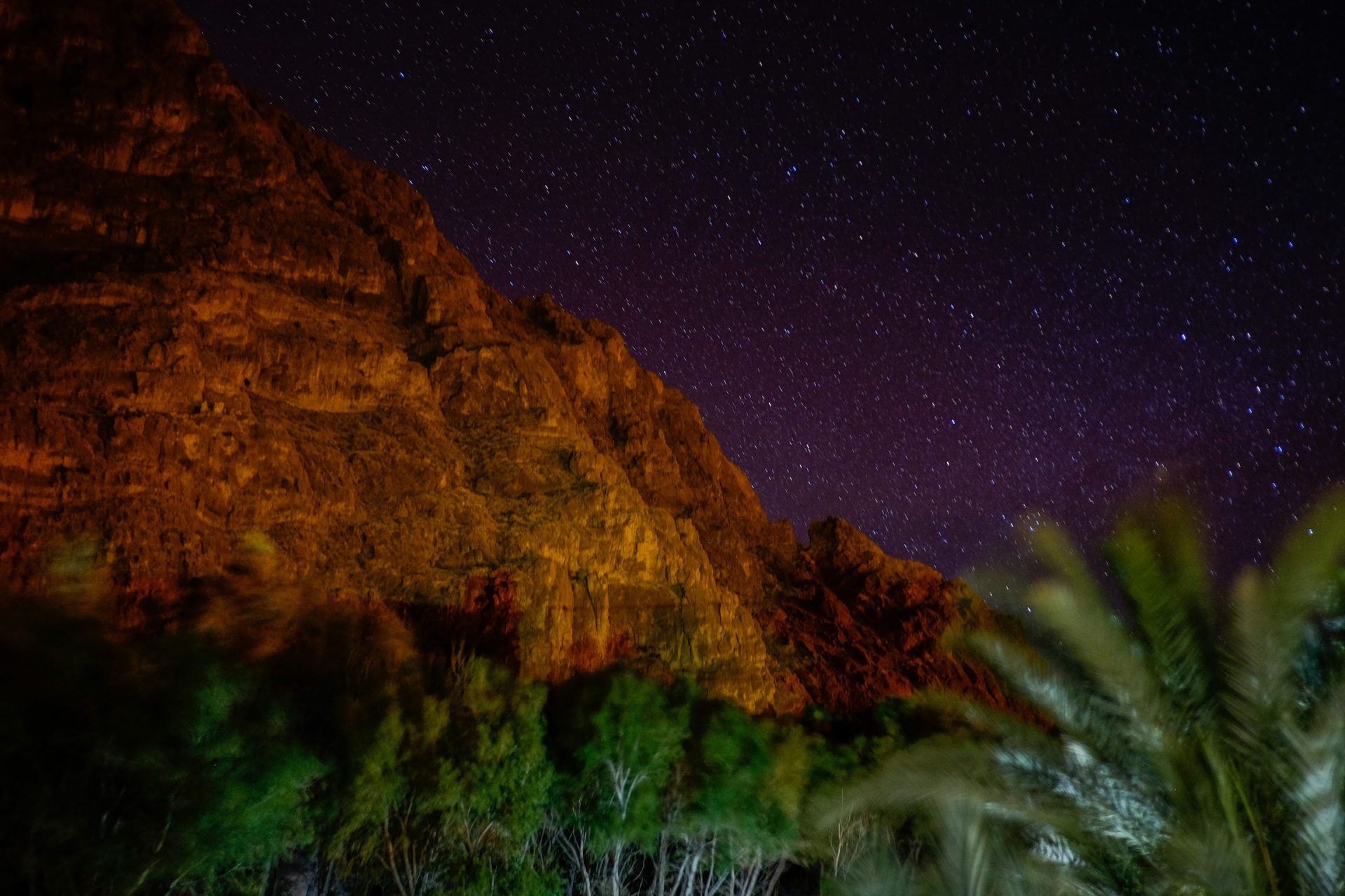 Notte stellata Gorges du Todra