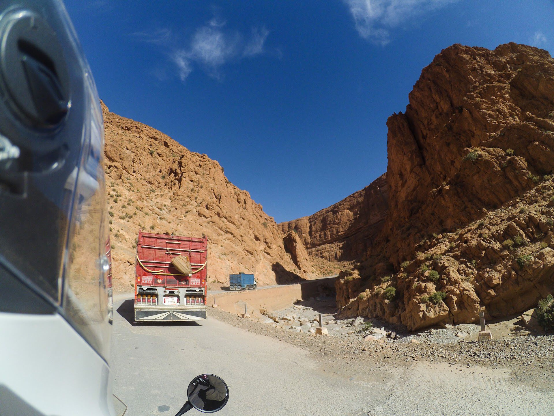 Curve camion Gorges du Todra