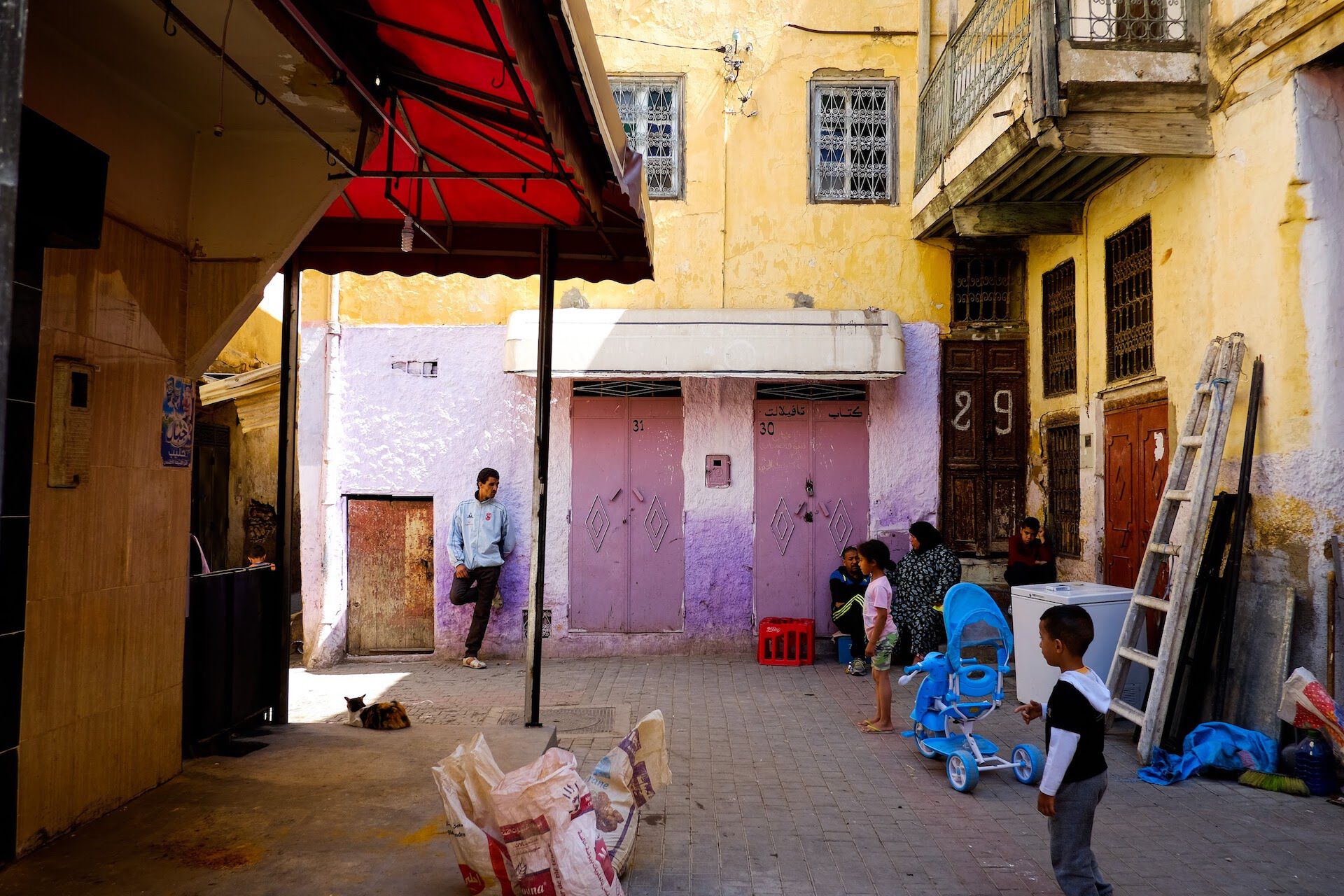Vita nella medina di Meknes