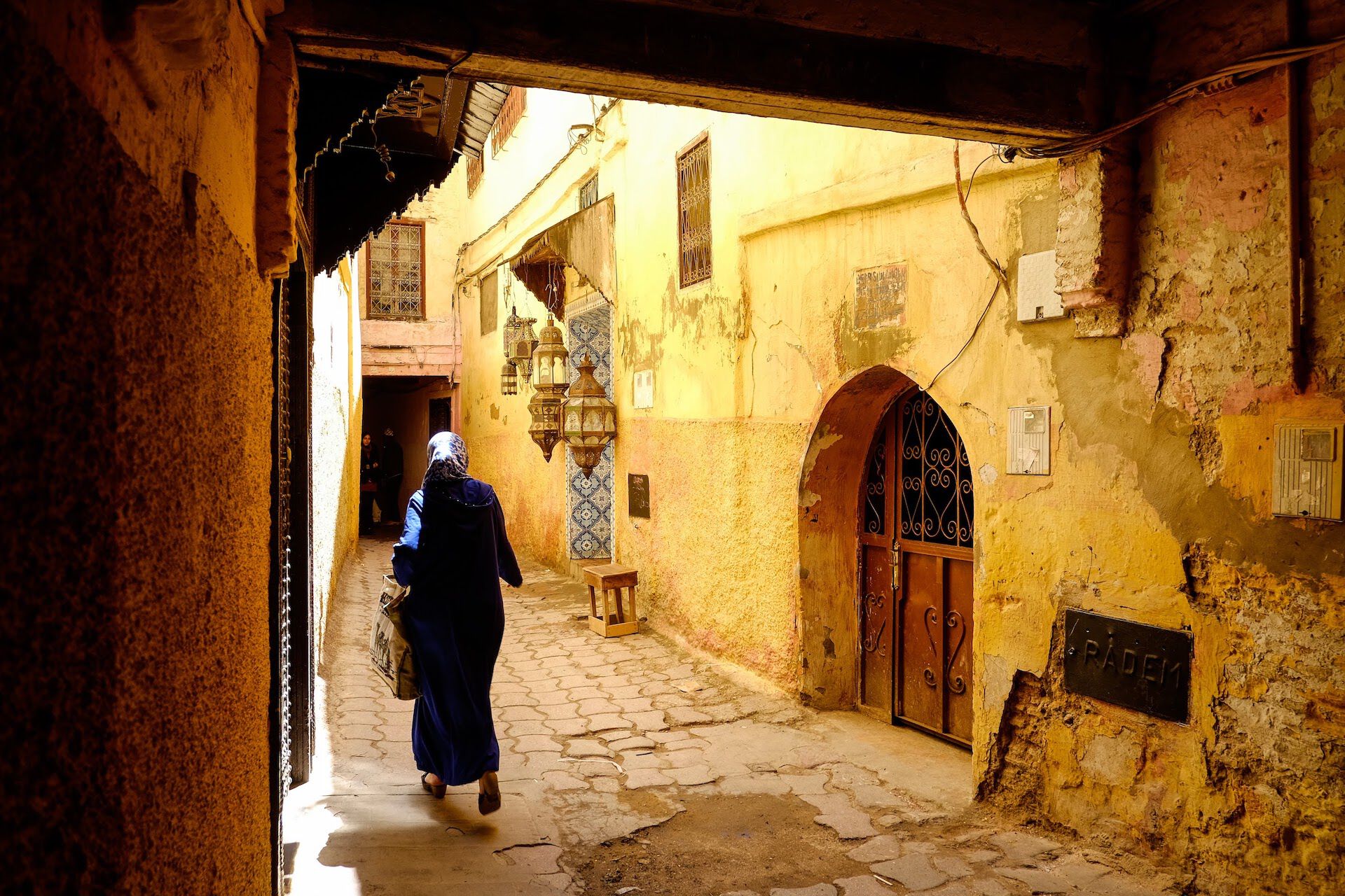 Vicoli della medina di Meknes