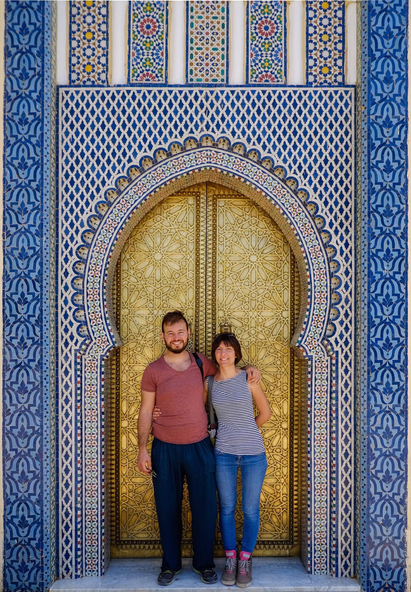 Porta dorata Palazzo Reale di Fes