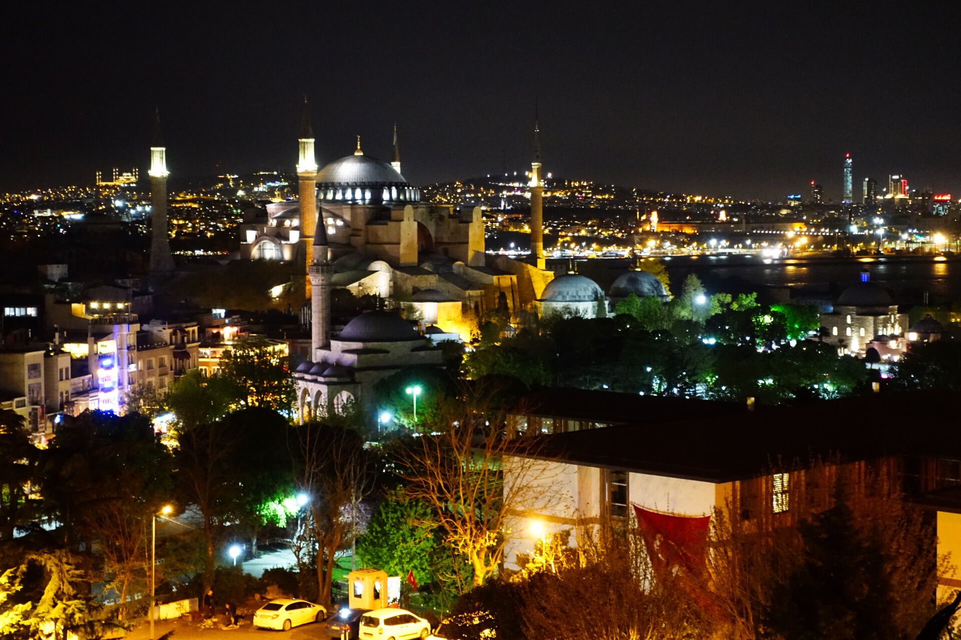 Agia Sofia notte