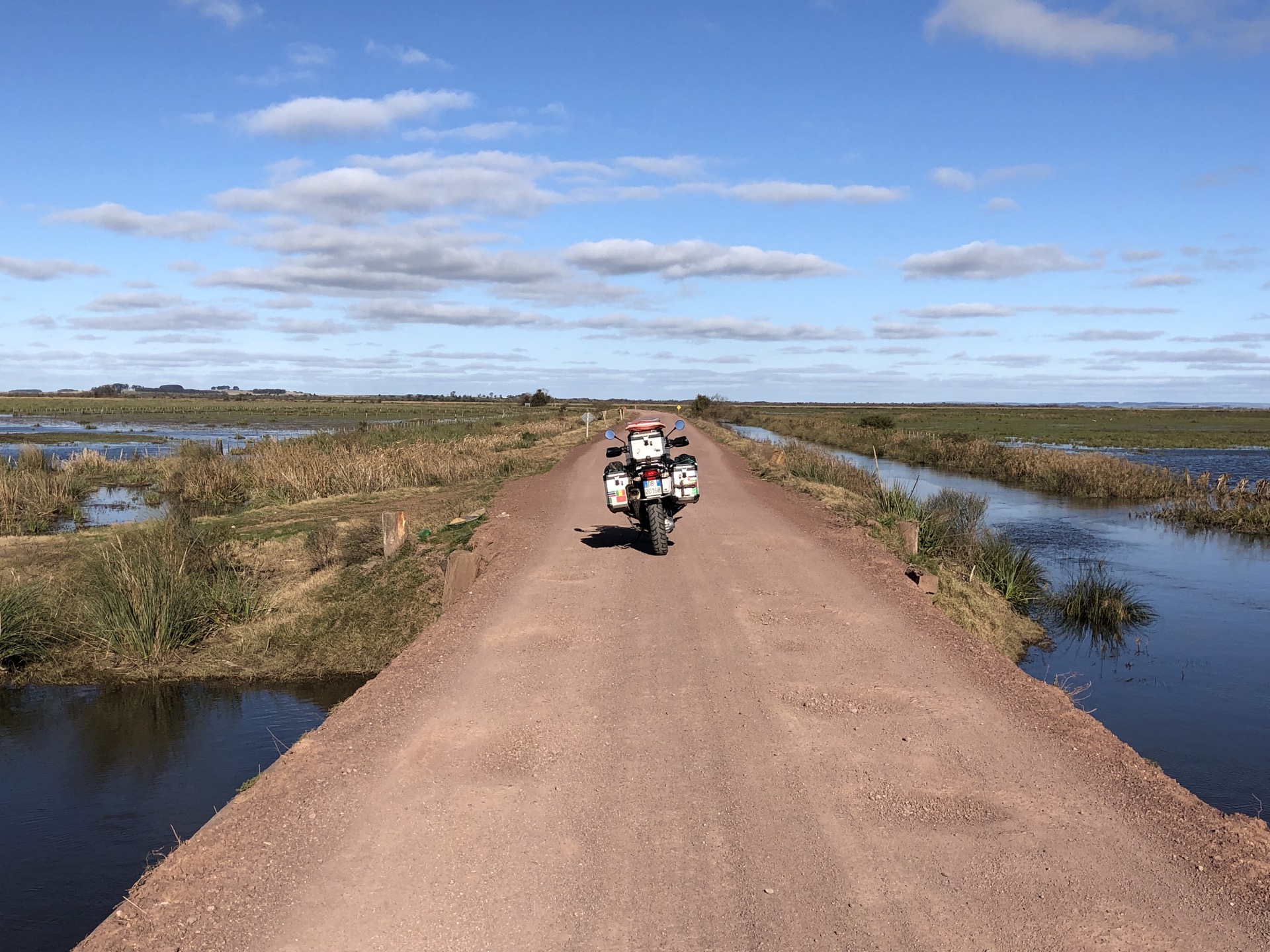Ruta 14 laguna Camino del Indio (Uruguay)