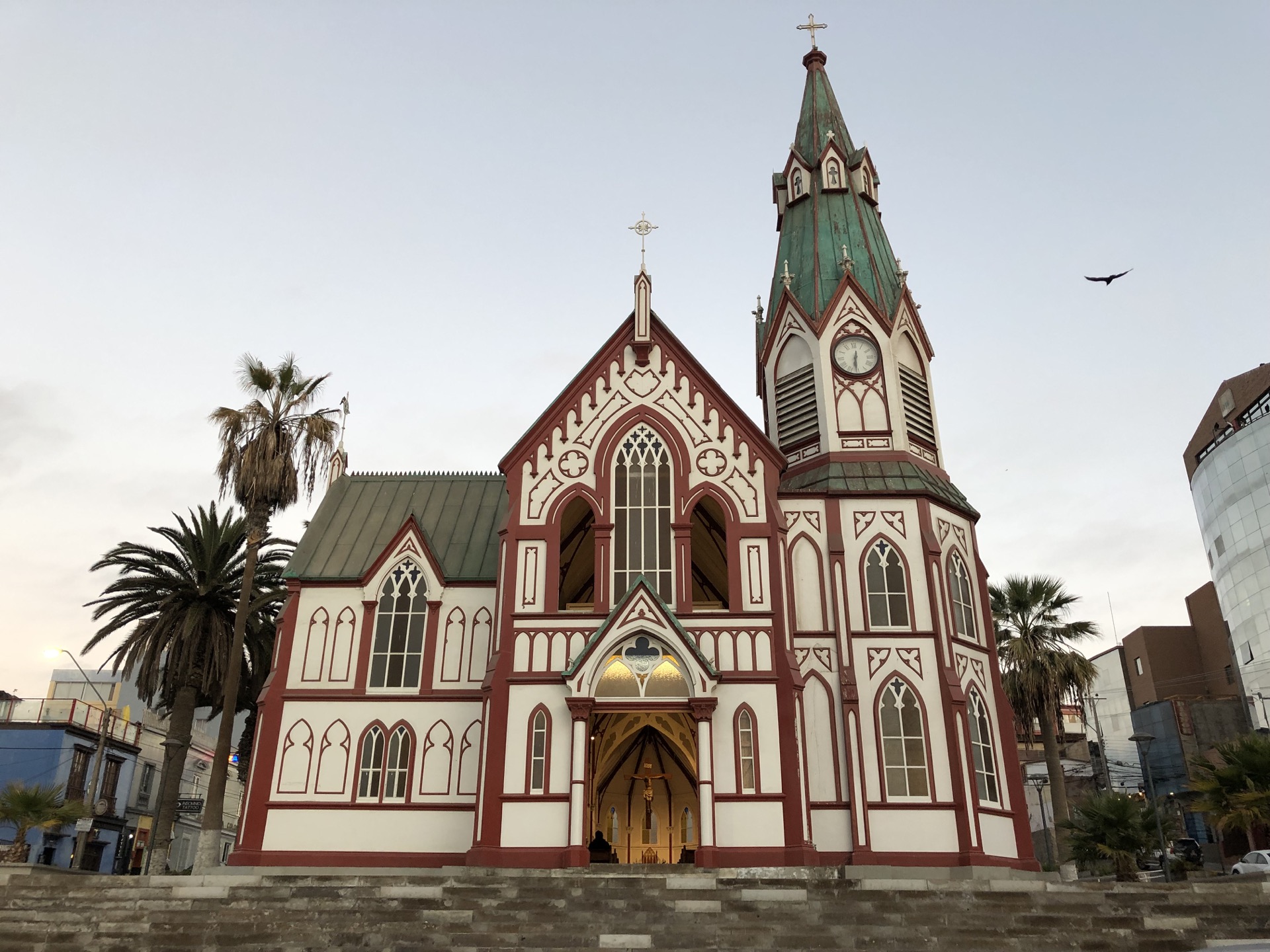 Chiesa in legno ad Arica (Cile)