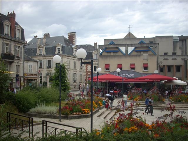 Bourges, piazza principale